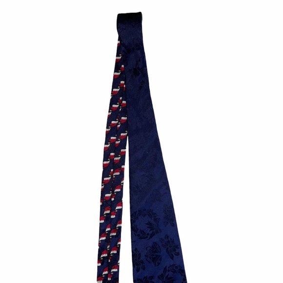Christmas Santa Clause Checking List Tie Necktie - Picture 4 of 10